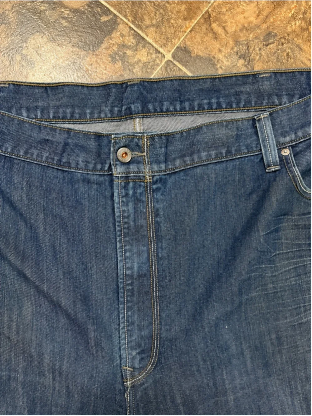 Levi’s 559 Relaxed Straight Jeans Men’s 52x32 Dark Wash Big & Tall